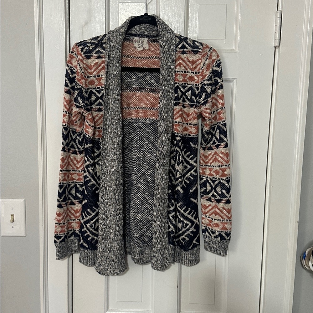 Hippie Rose sweater cardigan size medium